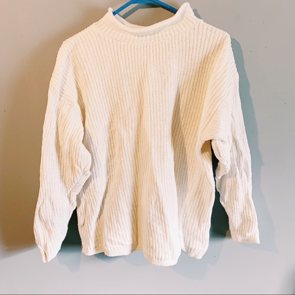White sweater
